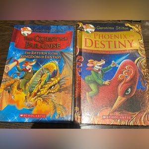 Geronimo Stilton Kingdom of Fantasy Hardcover Books